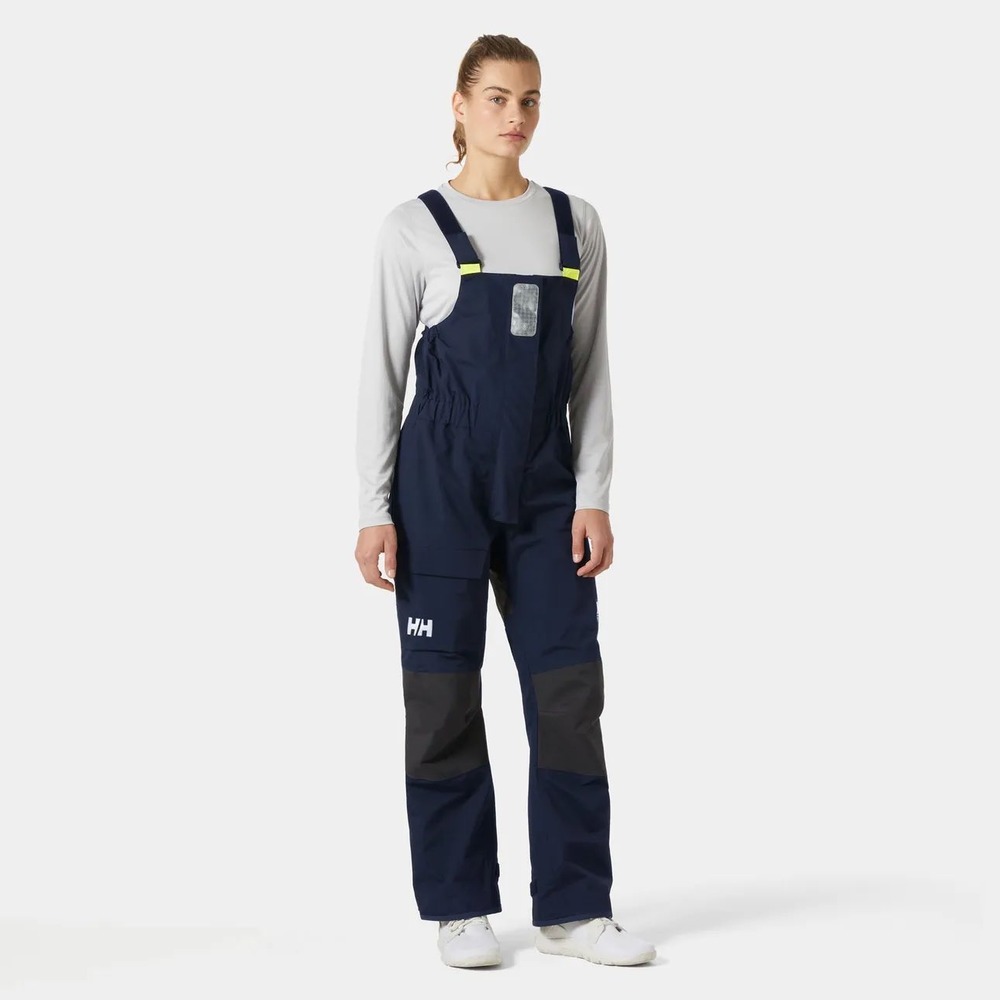 NWT Helly Hansen Women's Pier 4.0 Bib Navy Blue
